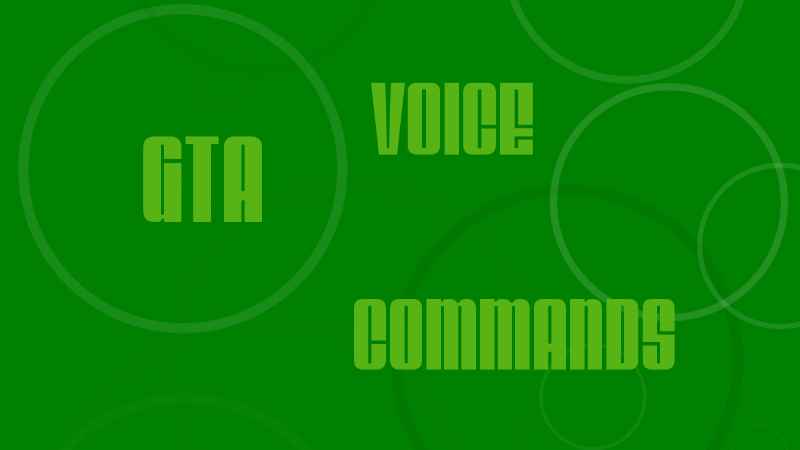 20c151 gta voice commands